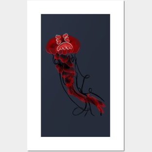 Evil Jellyfish Posters and Art